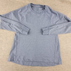 Athleta Farallon Swing Sweatshirt Blue Heather Small